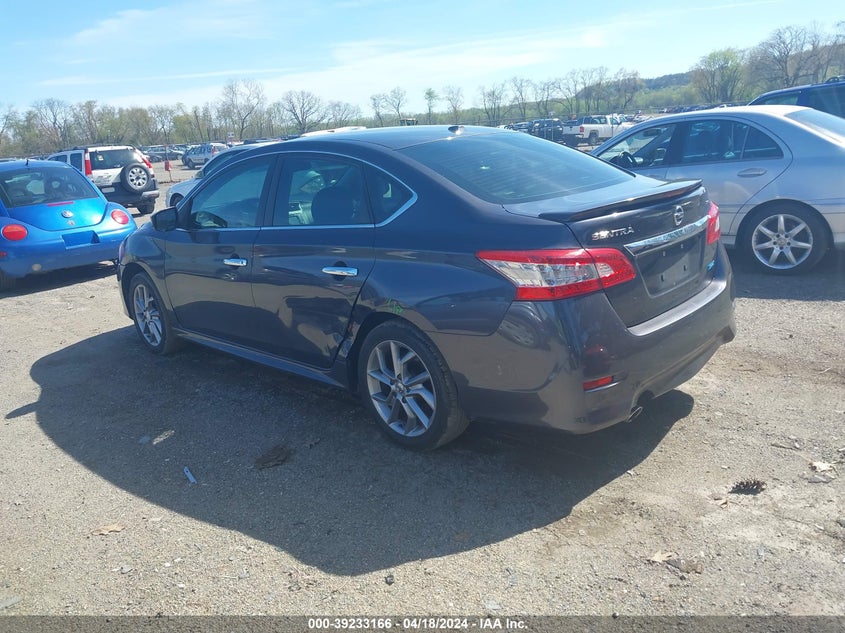 2014 Nissan Sentra Sr VIN: 3N1AB7AP3EL616954 Lot: 39233166