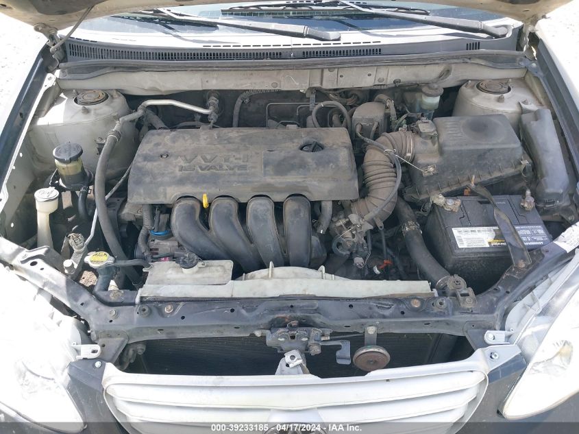 2003 Toyota Corolla Le VIN: JTDBR32E730008397 Lot: 39233185