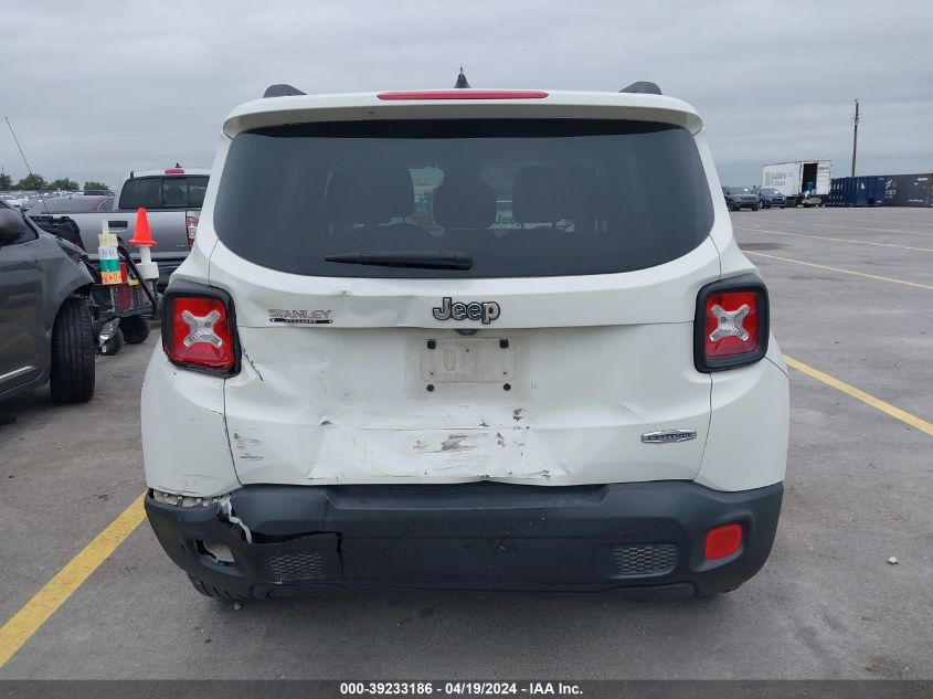 2016 Jeep Renegade Latitude VIN: ZACCJABTXGPE26824 Lot: 39233186