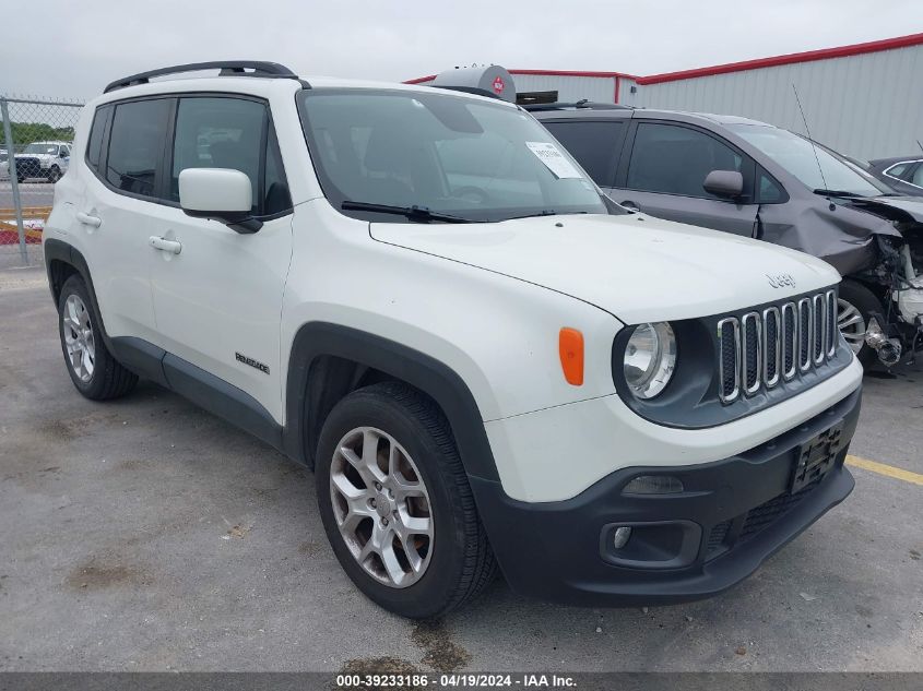 2016 Jeep Renegade Latitude VIN: ZACCJABTXGPE26824 Lot: 39233186
