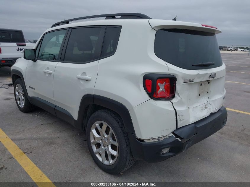 2016 Jeep Renegade Latitude VIN: ZACCJABTXGPE26824 Lot: 39233186