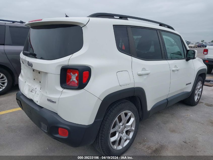 2016 Jeep Renegade Latitude VIN: ZACCJABTXGPE26824 Lot: 39233186