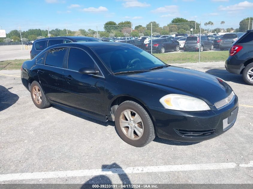 2012 Chevrolet Impala Ls VIN: 2G1WF5E35C1280461 Lot: 39233191