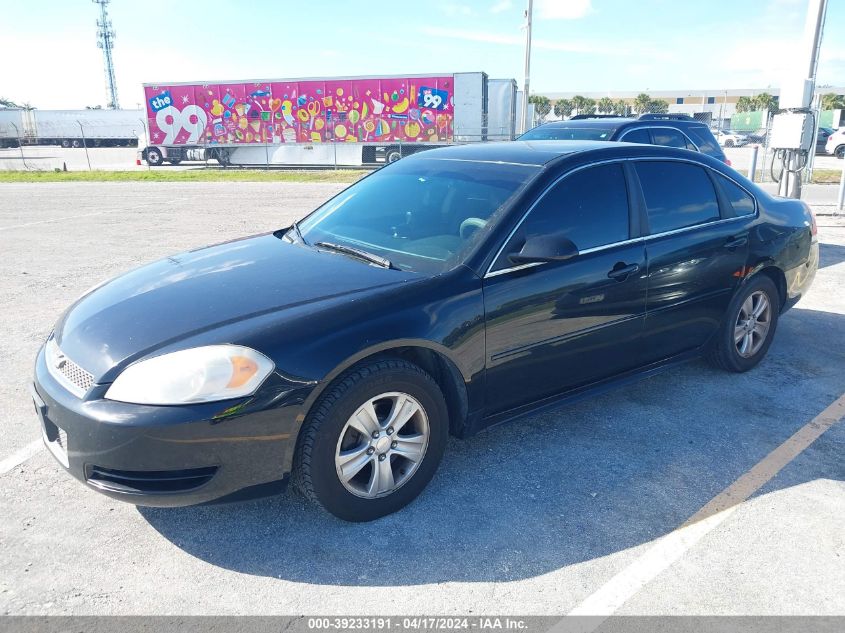 2012 Chevrolet Impala Ls VIN: 2G1WF5E35C1280461 Lot: 39233191