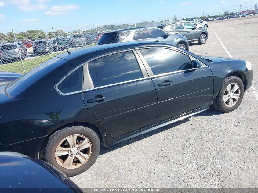 2012 Chevrolet Impala Ls VIN: 2G1WF5E35C1280461 Lot: 39233191