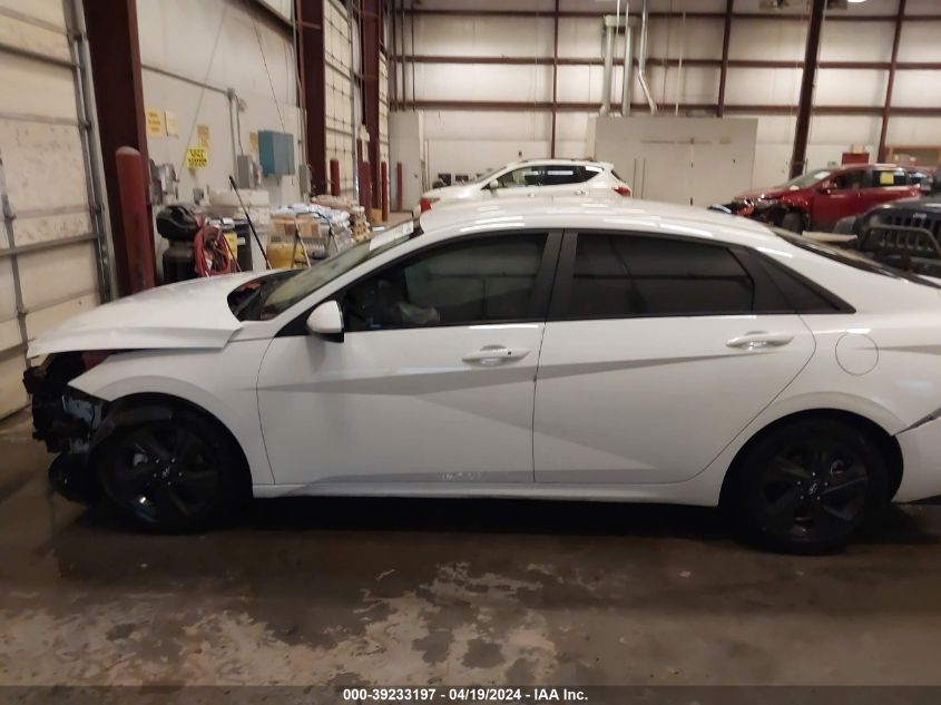 2022 Hyundai Elantra Hybrid Blue VIN: KMHLM4AJ4NU030436 Lot: 39233197