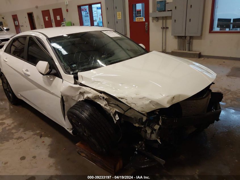 2022 Hyundai Elantra Hybrid Blue VIN: KMHLM4AJ4NU030436 Lot: 39233197