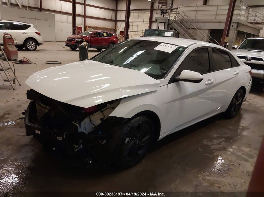 2022 Hyundai Elantra Hybrid Blue VIN: KMHLM4AJ4NU030436 Lot: 39233197