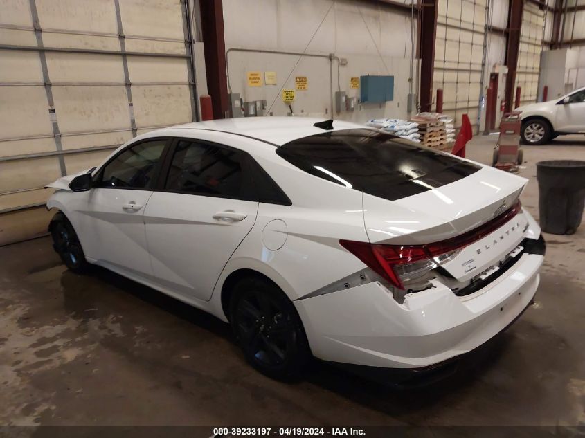 2022 Hyundai Elantra Hybrid Blue VIN: KMHLM4AJ4NU030436 Lot: 39233197