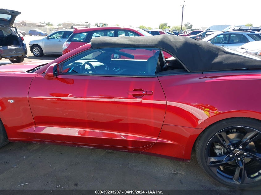 2023 Chevrolet Camaro Rwd 2Lt VIN: 1G1FD3DS8P0146659 Lot: 39233207