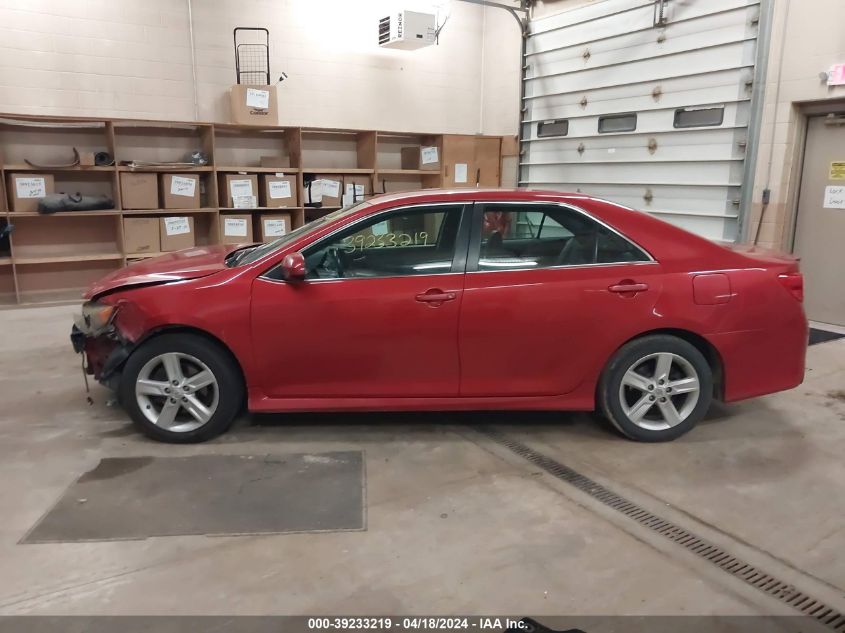 2012 Toyota Camry Se VIN: 4T1BF1FK7CU606569 Lot: 39233219