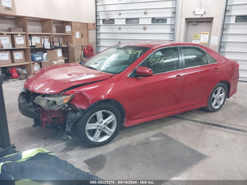 2012 Toyota Camry Se VIN: 4T1BF1FK7CU606569 Lot: 39233219