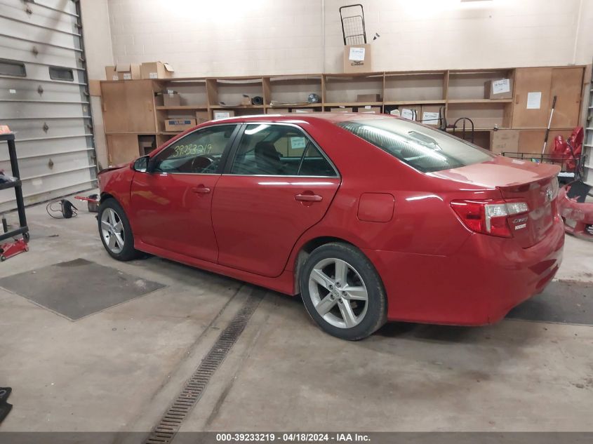 2012 Toyota Camry Se VIN: 4T1BF1FK7CU606569 Lot: 39233219