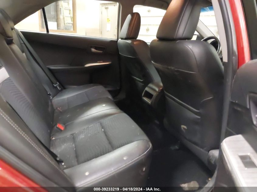 2012 Toyota Camry Se VIN: 4T1BF1FK7CU606569 Lot: 39233219