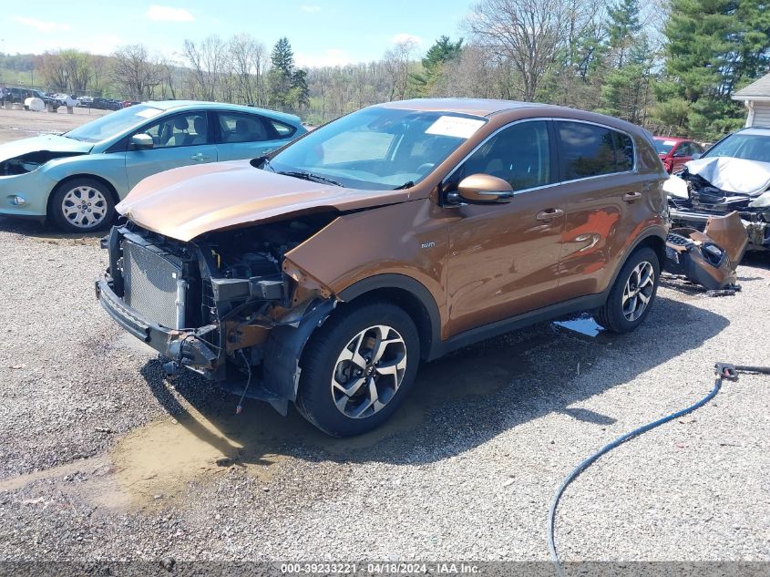 2020 Kia Sportage Lx VIN: KNDPMCAC3L7726069 Lot: 39233221
