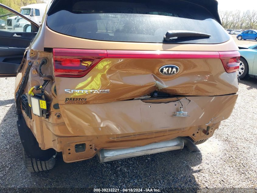 2020 Kia Sportage Lx VIN: KNDPMCAC3L7726069 Lot: 39233221