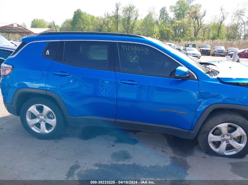 2020 Jeep Compass Latitude Fwd VIN: 3C4NJCBB1LT247070 Lot: 39233225