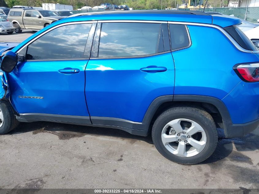 2020 Jeep Compass Latitude Fwd VIN: 3C4NJCBB1LT247070 Lot: 39233225