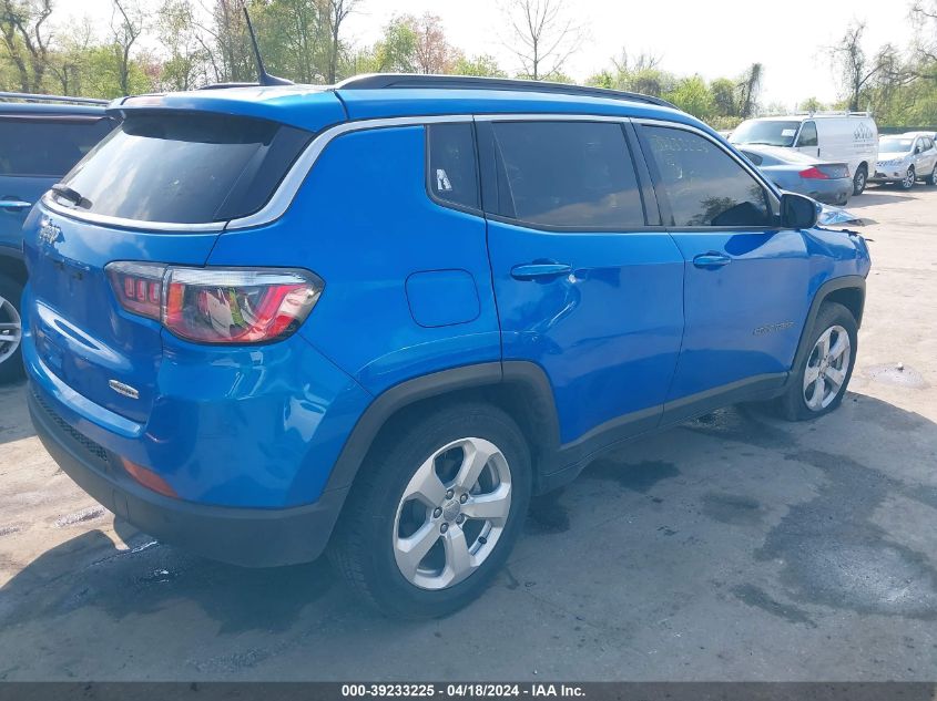 2020 Jeep Compass Latitude Fwd VIN: 3C4NJCBB1LT247070 Lot: 39233225