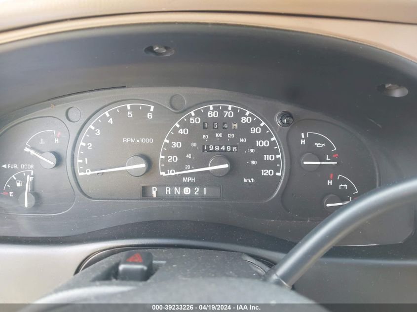 1998 Ford Explorer Eddie Bauer/Limited/Xl/Xlt VIN: 1FMZU34E8WZA31273 Lot: 39233226