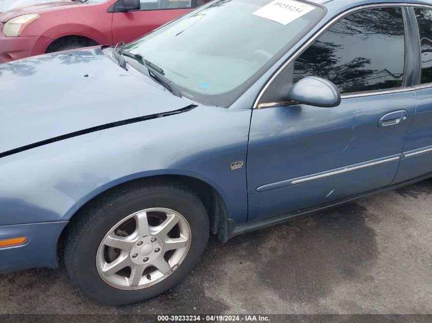 2000 Mercury Sable Ls Premium VIN: 1MEFM55S4YA637323 Lot: 39233234