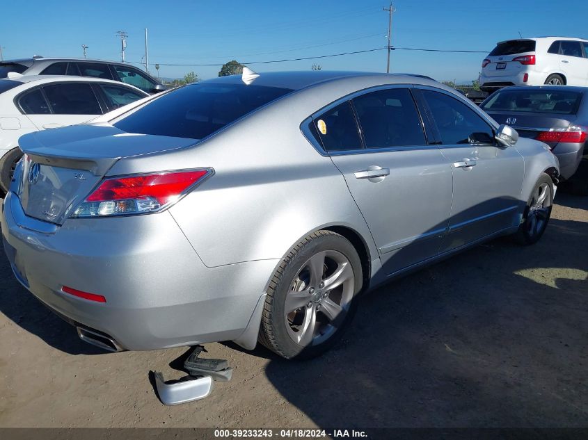 2014 Acura Tl 3.7 VIN: 19UUA9F56EA001873 Lot: 39233243