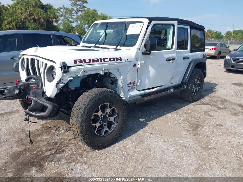 2019 Jeep Wrangler Unlimited Rubicon 4X4 VIN: 1C4HJXFG0KW630047 Lot: 39233245
