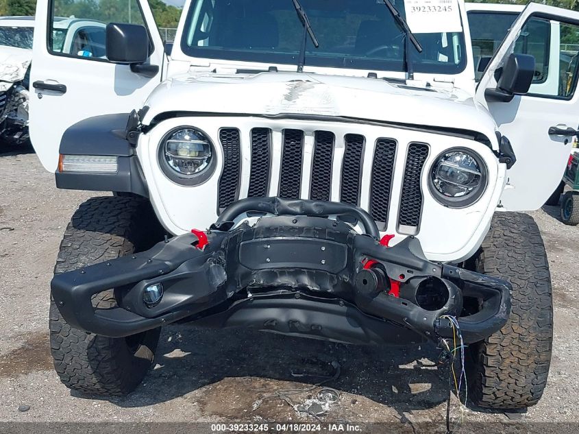 2019 Jeep Wrangler Unlimited Rubicon 4X4 VIN: 1C4HJXFG0KW630047 Lot: 39233245