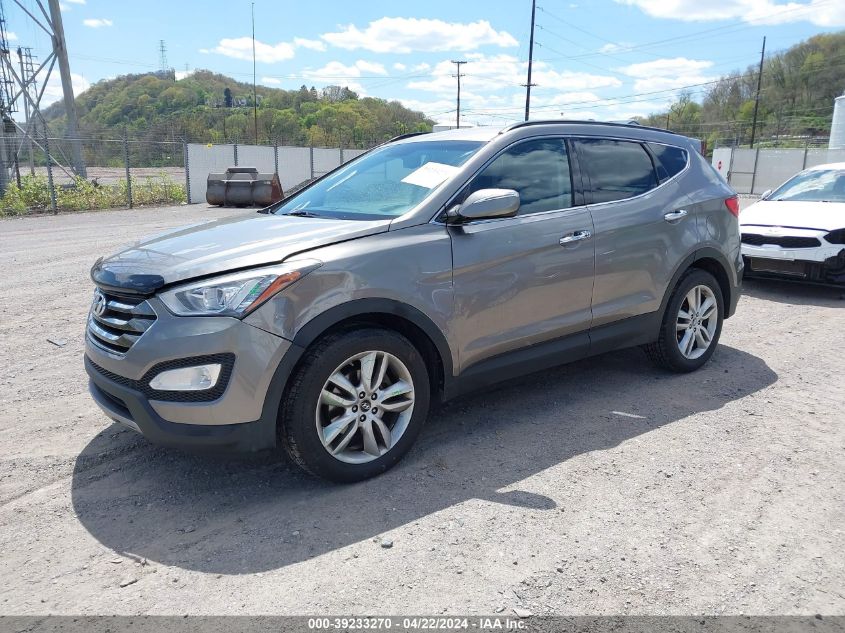 2014 Hyundai Santa Fe Sport 2.0L Turbo VIN: 5XYZUDLA2EG194748 Lot: 39233270