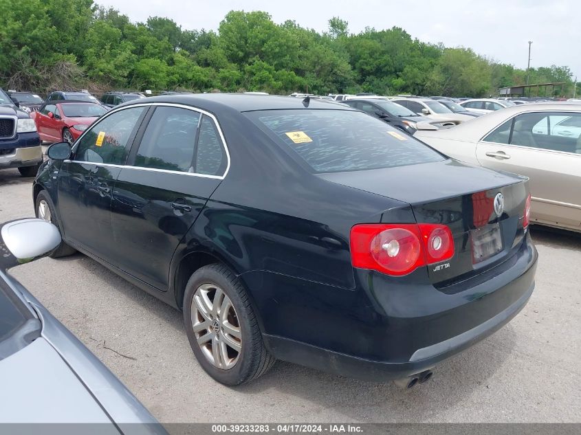 2007 Volkswagen Jetta Wolfsburg Edition VIN: 3VWEF71K77M074078 Lot: 39233283