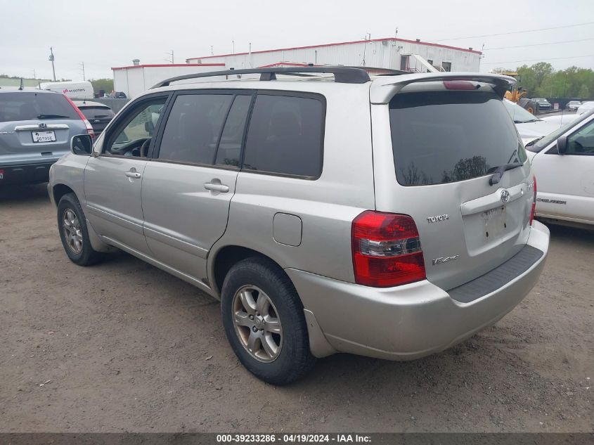 2007 Toyota Highlander Sport VIN: JTEHP21A670198008 Lot: 39233286
