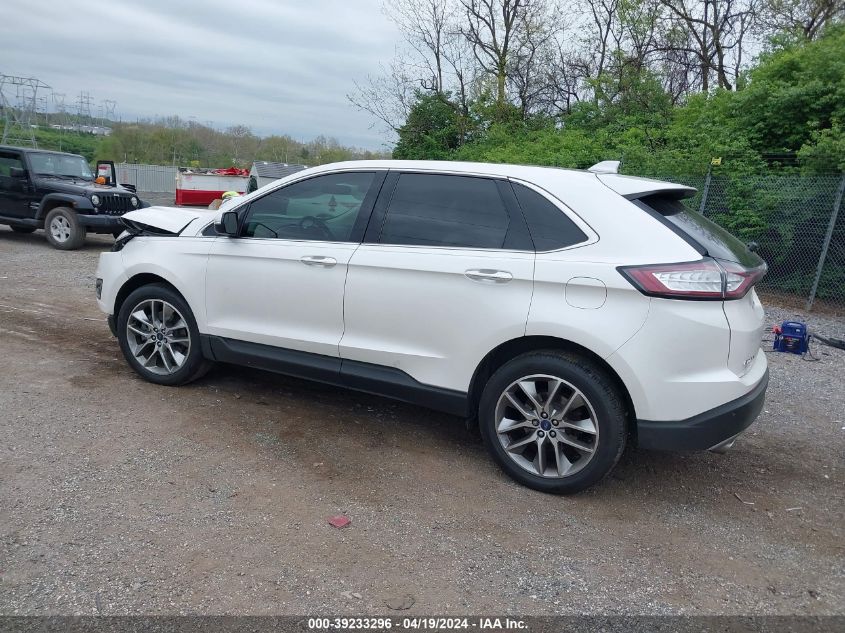 2018 Ford Edge Titanium VIN: 2FMPK4K82JBC21940 Lot: 39233296