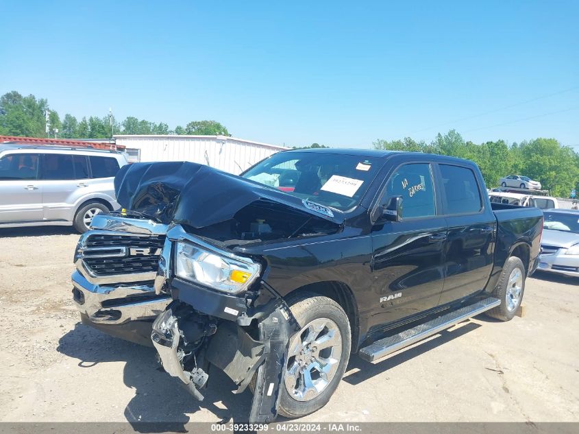 2022 Ram 1500 Big Horn 4X4 5'7 Box VIN: 1C6SRFFT2NN412974 Lot: 39233299