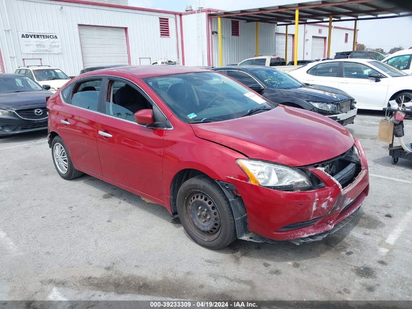 2014 Nissan Sentra VIN: 3N1AB7AP9EL607529 Lot: 39233309