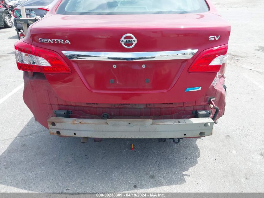 2014 Nissan Sentra VIN: 3N1AB7AP9EL607529 Lot: 39233309