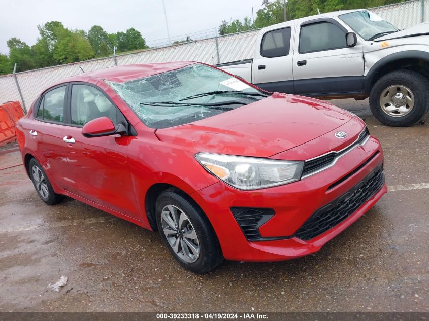 2021 Kia Rio S VIN: 3KPA24AD4ME376463 Lot: 39233318