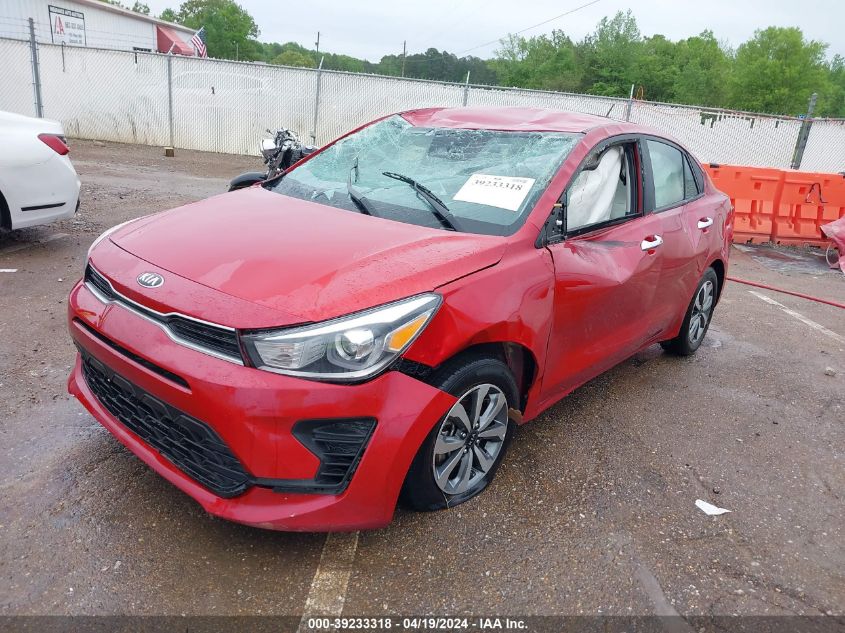 2021 Kia Rio S VIN: 3KPA24AD4ME376463 Lot: 39233318