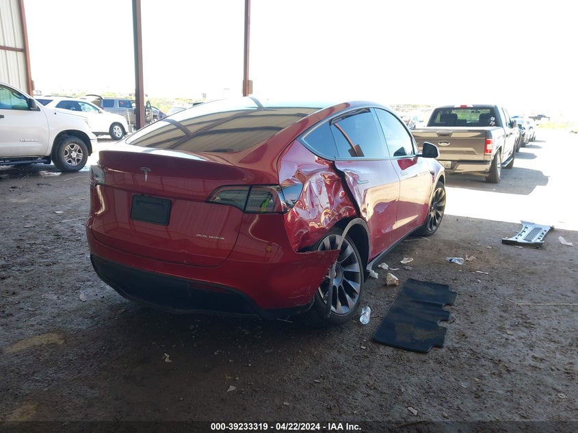 2023 TESLA MODEL Y U   U(VIN: 7SAYGDEE5PA118180