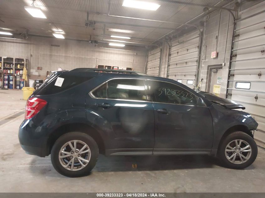 2016 Chevrolet Equinox Lt VIN: 2GNALCEK7G1110122 Lot: 39233323