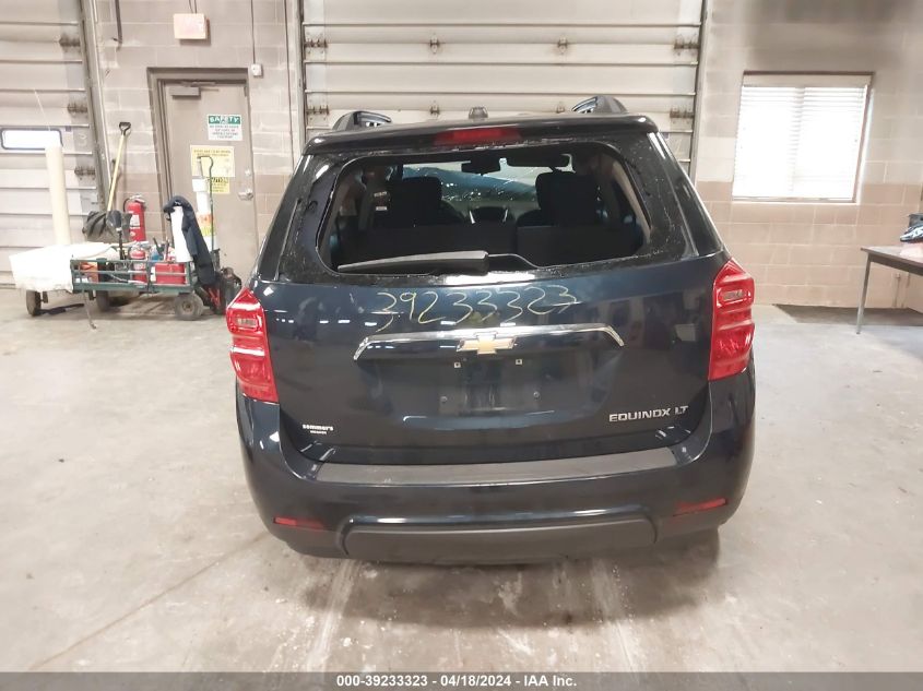 2016 Chevrolet Equinox Lt VIN: 2GNALCEK7G1110122 Lot: 39233323