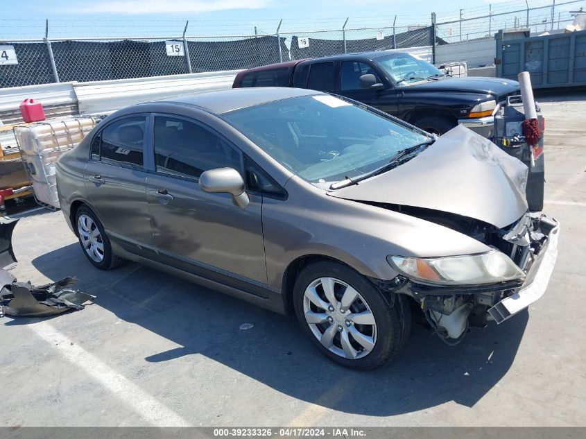 2008 Honda Civic Lx VIN: 2HGFA16568H334980 Lot: 39233326