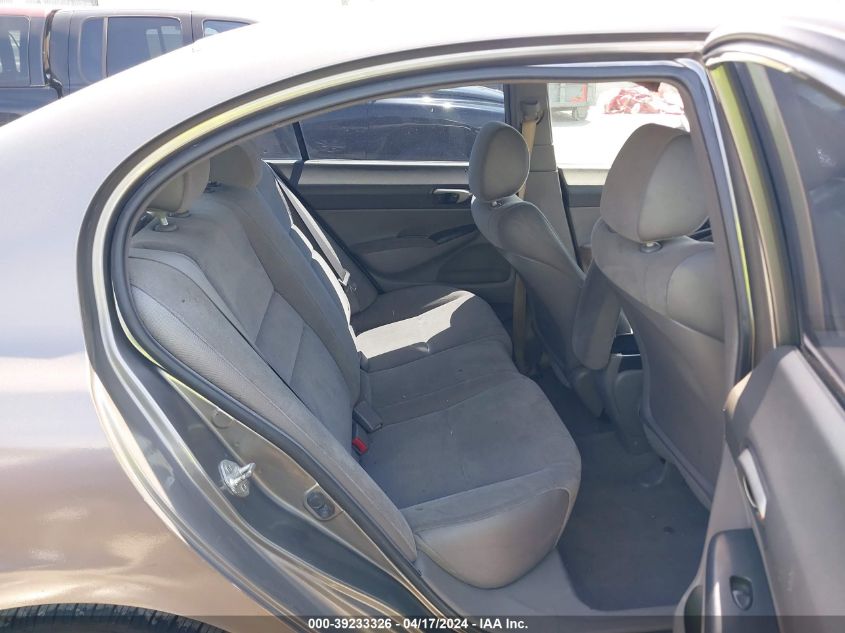 2008 Honda Civic Lx VIN: 2HGFA16568H334980 Lot: 39233326