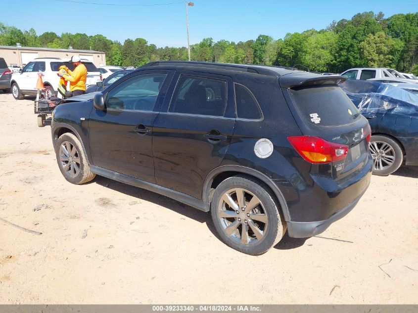 2013 Mitsubishi Outlander Sport Le VIN: 4A4AR5AU1DE016640 Lot: 39233340