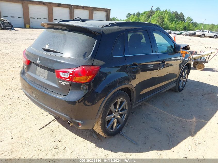 2013 Mitsubishi Outlander Sport Le VIN: 4A4AR5AU1DE016640 Lot: 39233340