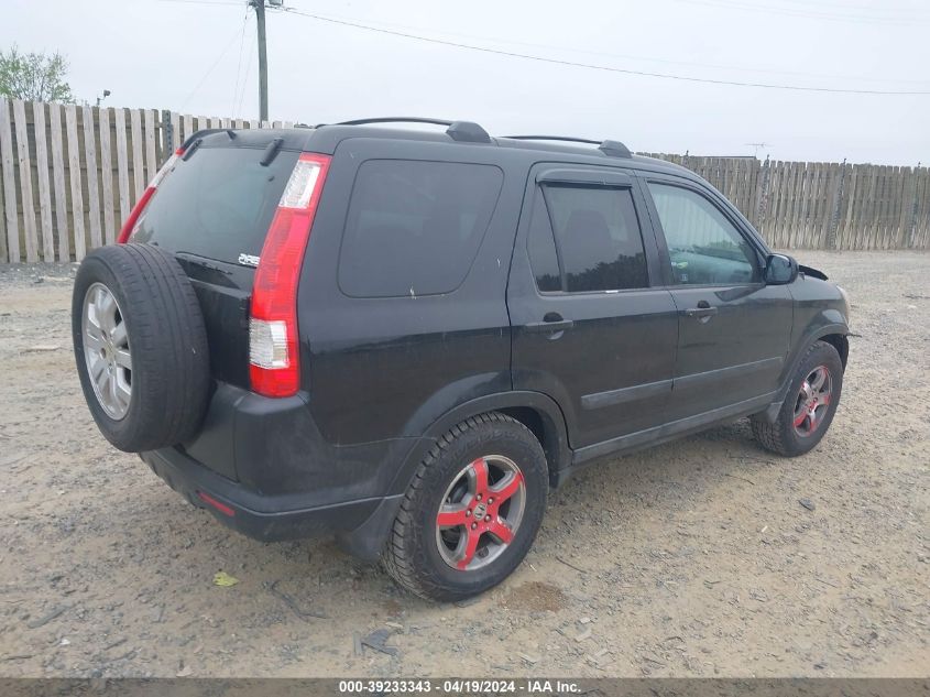 2005 Honda Cr-V Ex VIN: SHSRD78865U318916 Lot: 39233343