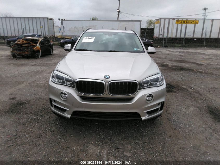 2016 BMW X5 xDrive35I VIN: 5UXKR0C51G0U07887 Lot: 39233344