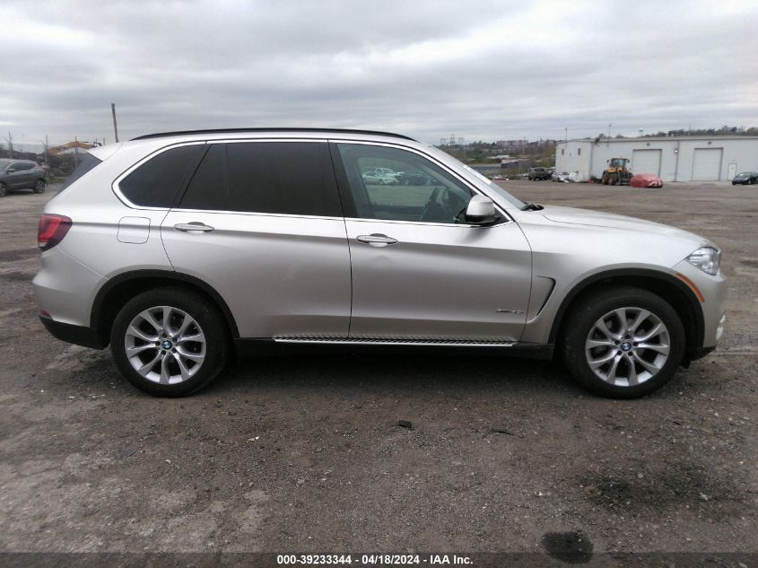 2016 BMW X5 xDrive35I VIN: 5UXKR0C51G0U07887 Lot: 39233344