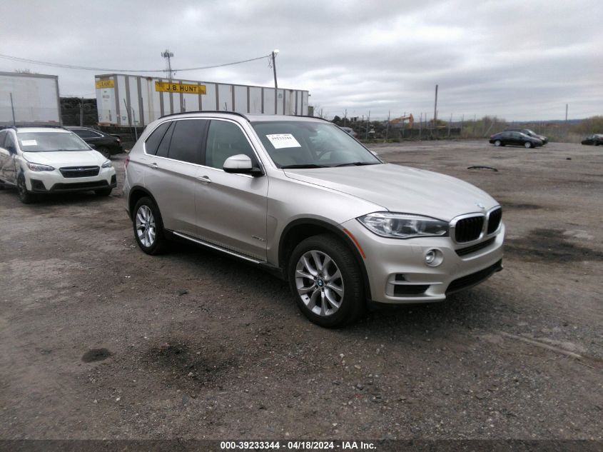 2016 BMW X5 xDrive35I VIN: 5UXKR0C51G0U07887 Lot: 39233344