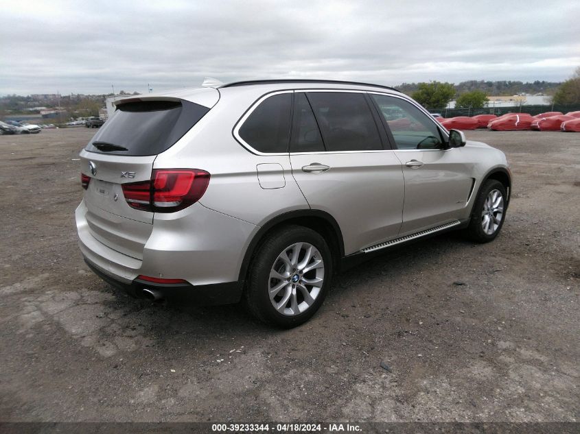 2016 BMW X5 xDrive35I VIN: 5UXKR0C51G0U07887 Lot: 39233344