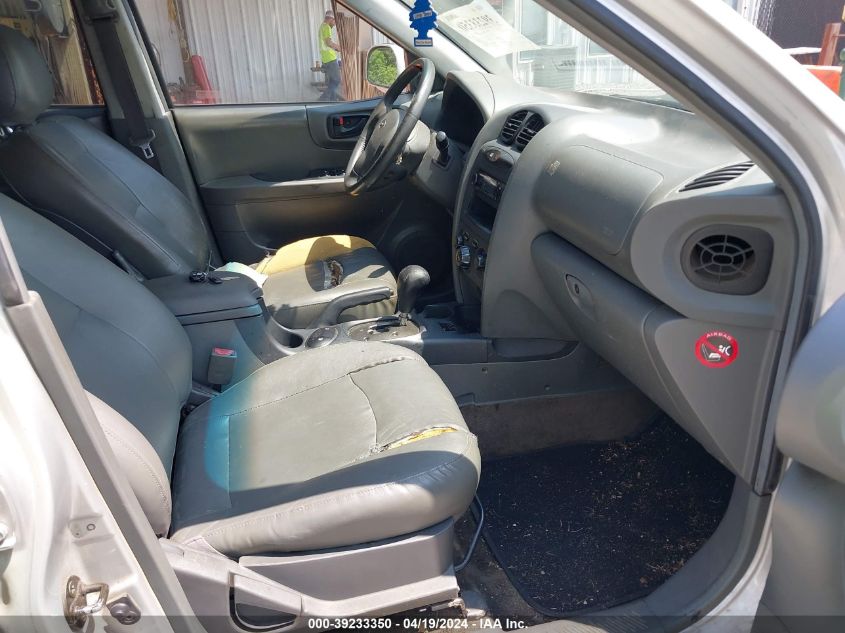 2001 Hyundai Santa Fe 2.7L V6 Gls/2.7L V6 Lx VIN: KM8SC83D61U074719 Lot: 39233350